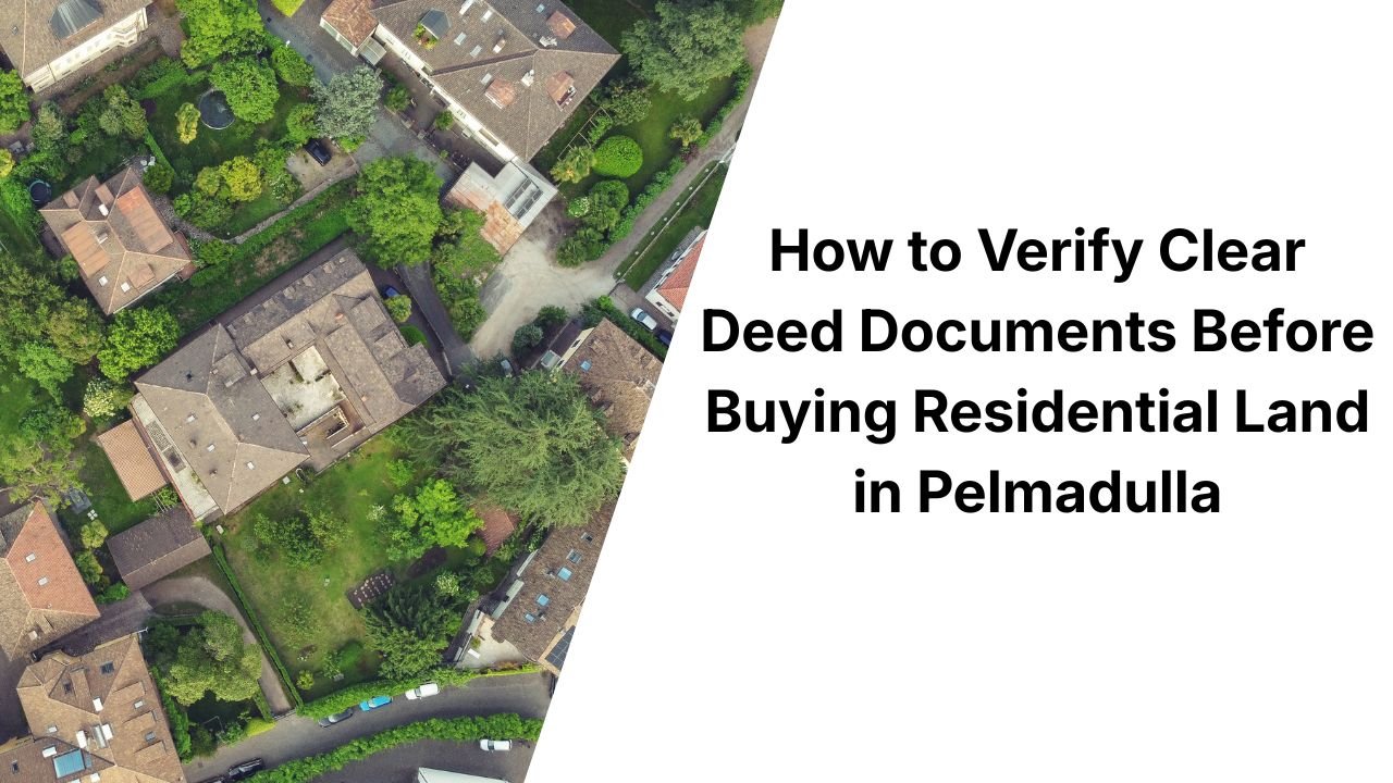 How to Verify Clear Deed Documents Before Buying Residential Land in Pelmadulla
